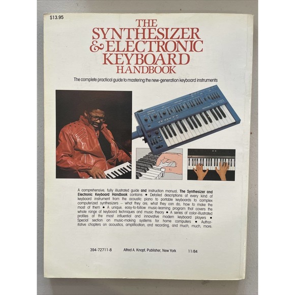 Synthesizer & Electronic Keyboard Handbook David Crombie paperback book VG+ - Picture 2 of 11